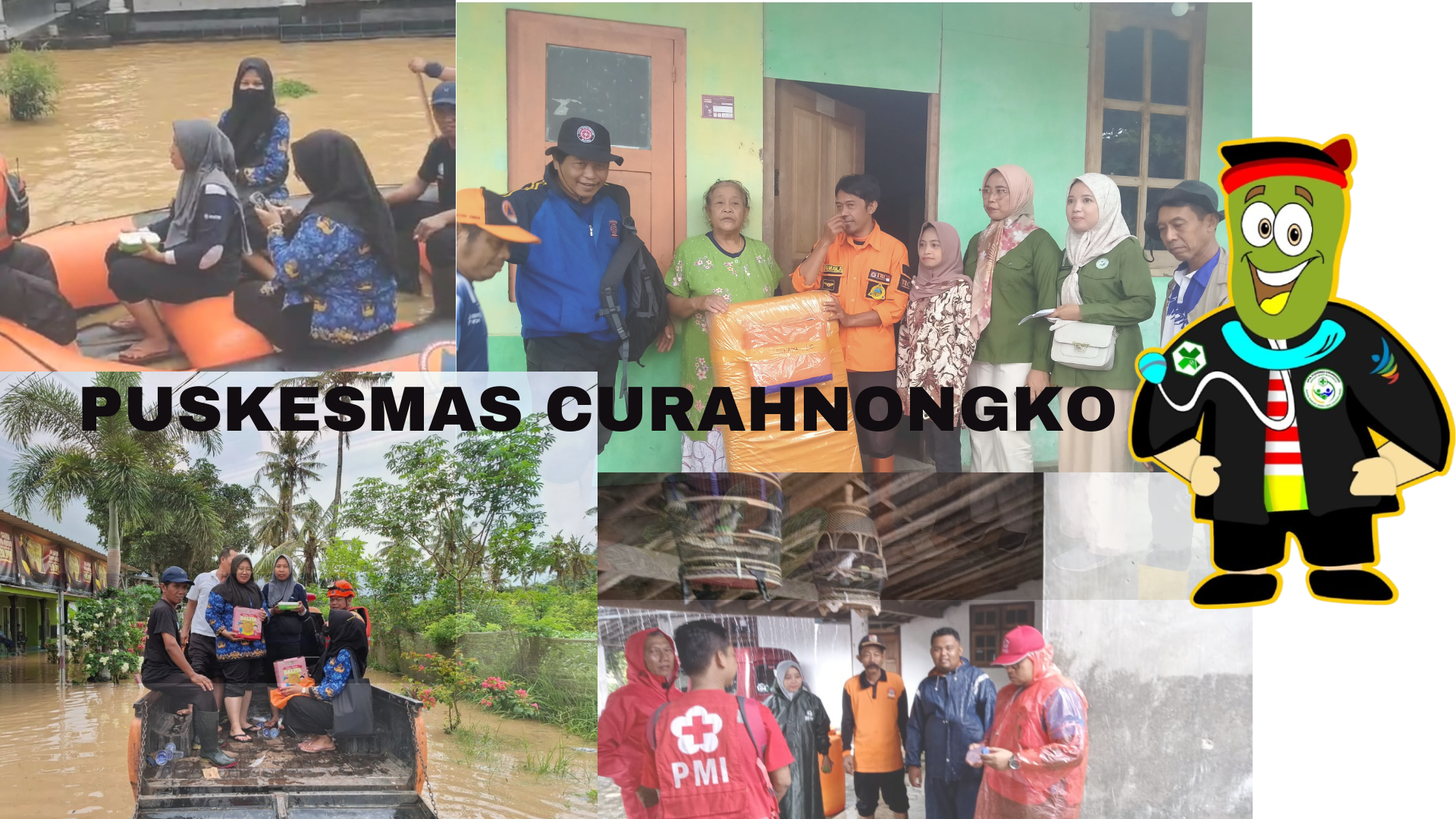 Hujan Deras Picu Banjir di Curahnongko, Andongrejo dan Wonoasri, Posko Darurat Didirikan