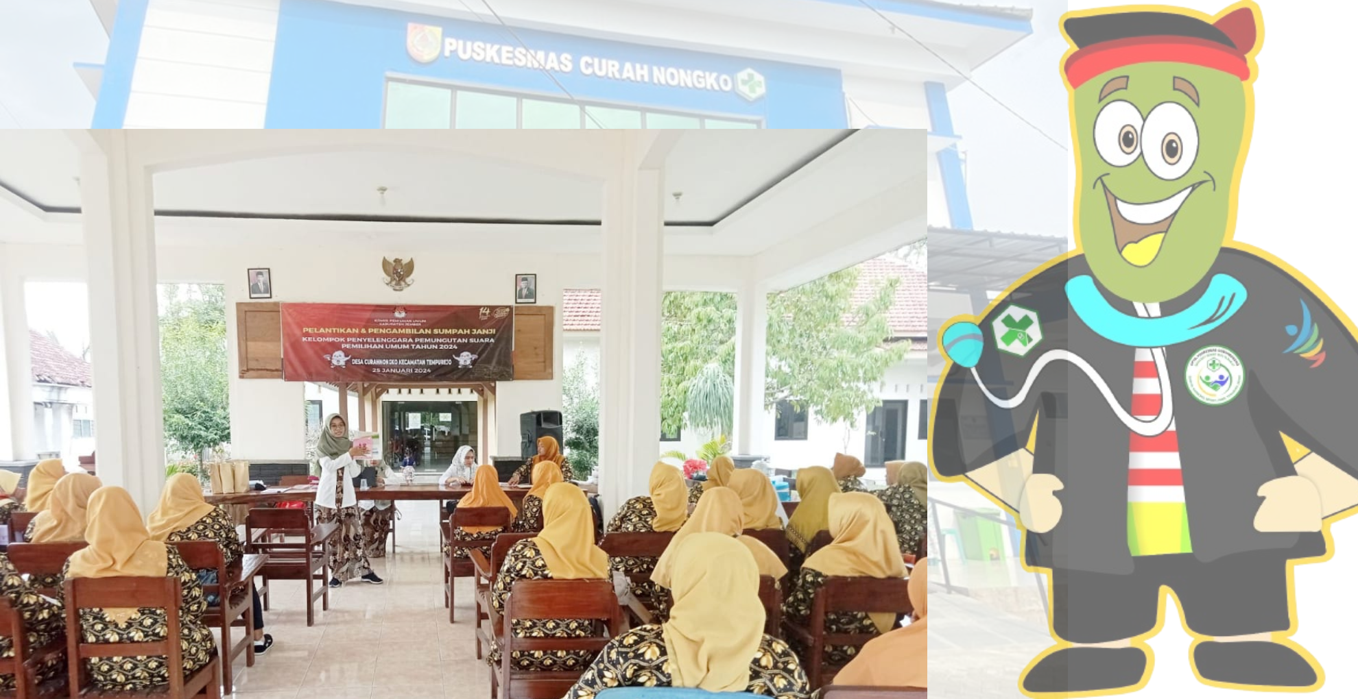 PERTEMUAN KADER DESA CURAHNONGKO WILAYAH KERJA UPTD. PUSKESMAS CURAHNONGKO